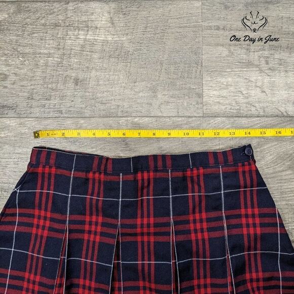 Land's End A Line Pleated Skirt Size 2 - Picture 3 of 5